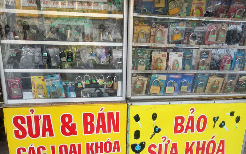 Cửa hàng sửa khóa ở thị trấn Krông Kmar, Krông Bông tỉnh Đắk Lắk uy tín nhất