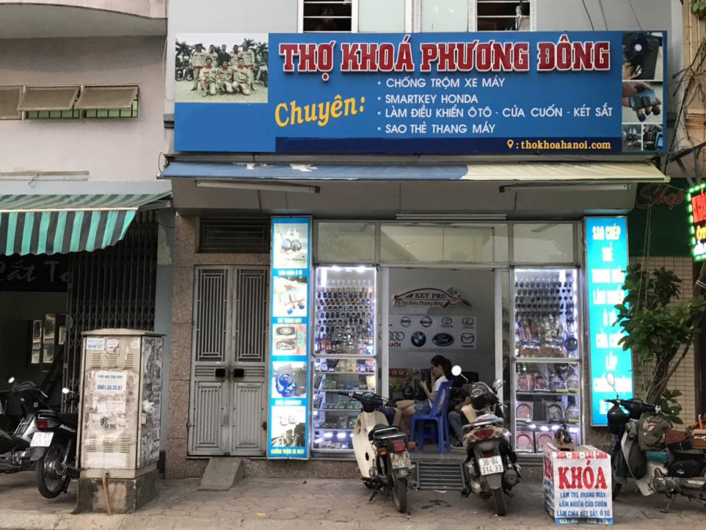 Cửa hàng sửa khóa ở thị trấn Tân Minh,tỉnh Bình Thuận giá tốt nhất