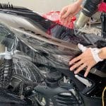 Cách dán decal xe máy