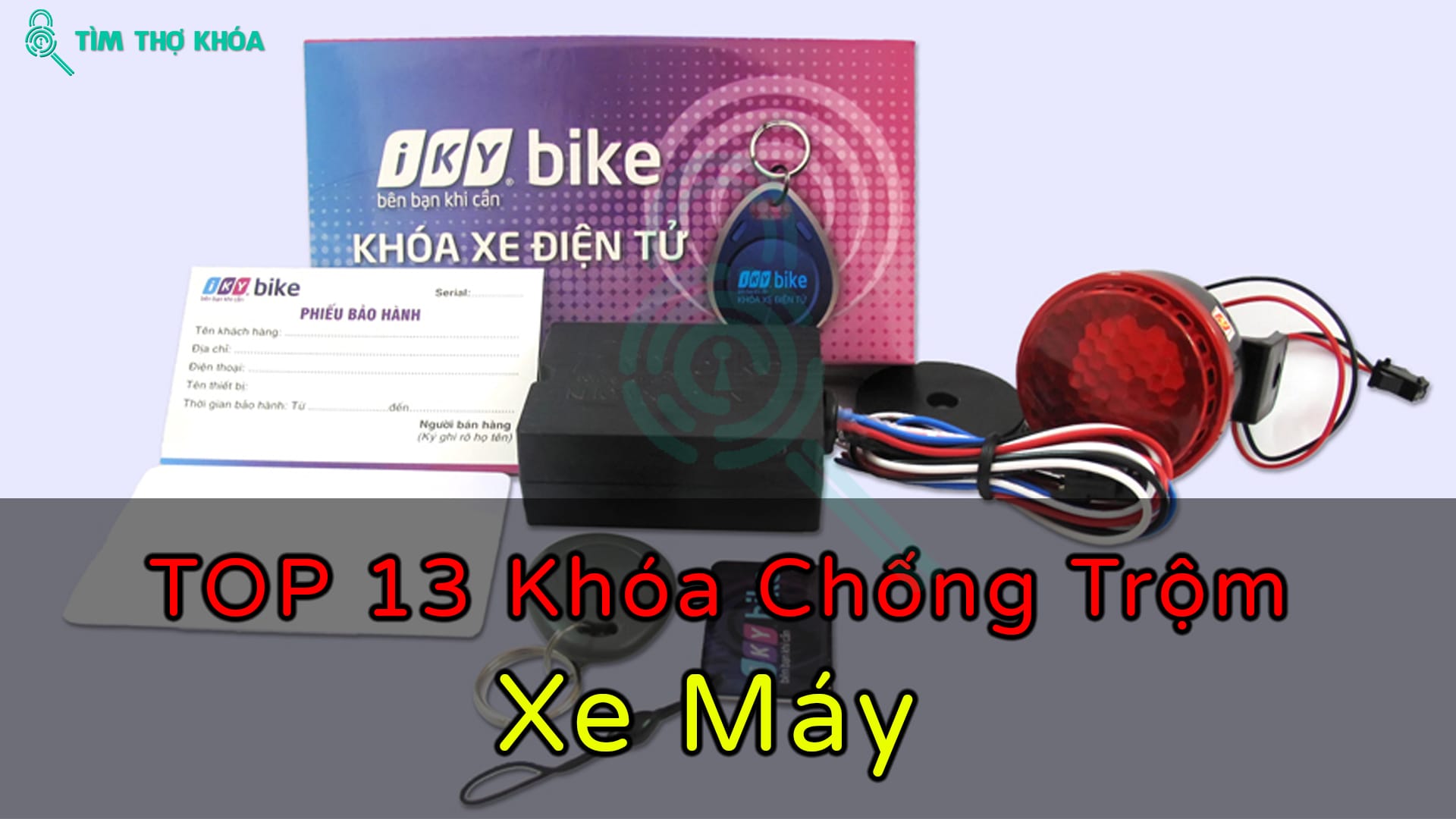 Top 13 khóa chống trộm xe máy tốt nhất năm 2022