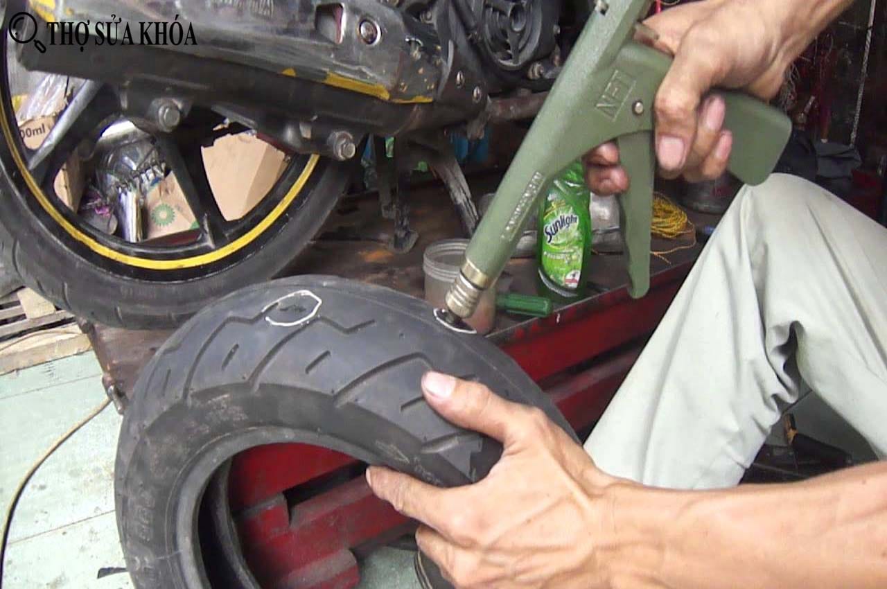 Cách Vá Lốp Xe Máy