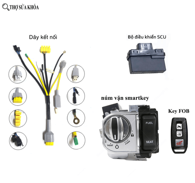Smartkey là gì? SCU Smartkey là gì? Cấu Tạo Nguyên Lý hoạt động của hệ ...