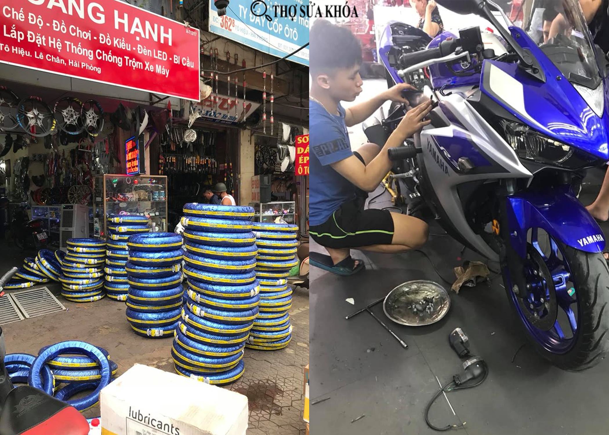 Cửa hàng chuyên sửa xe máy Hoàng Hạnh Motor