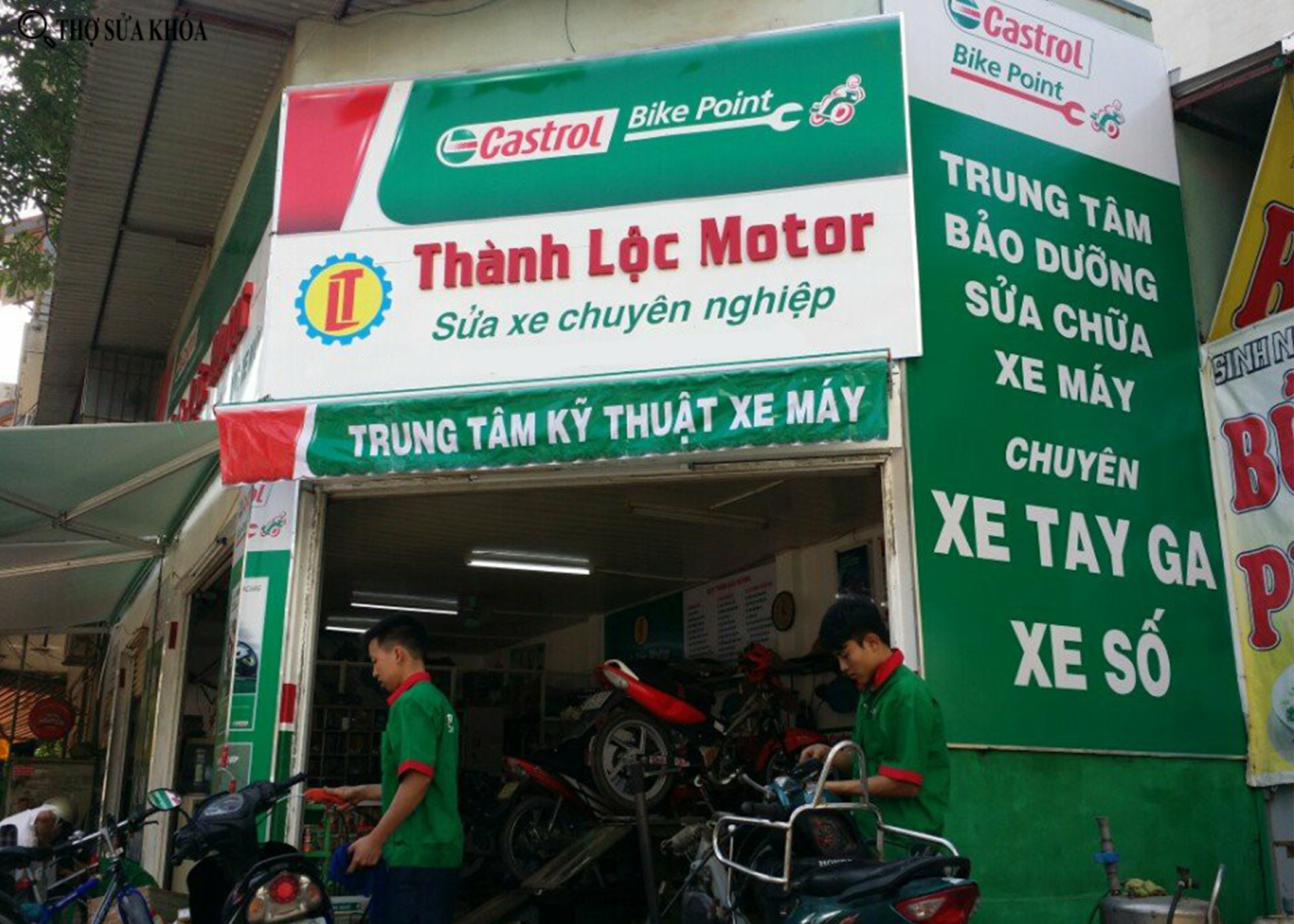 Cửa hàng sửa xe Thành Lộc Motor