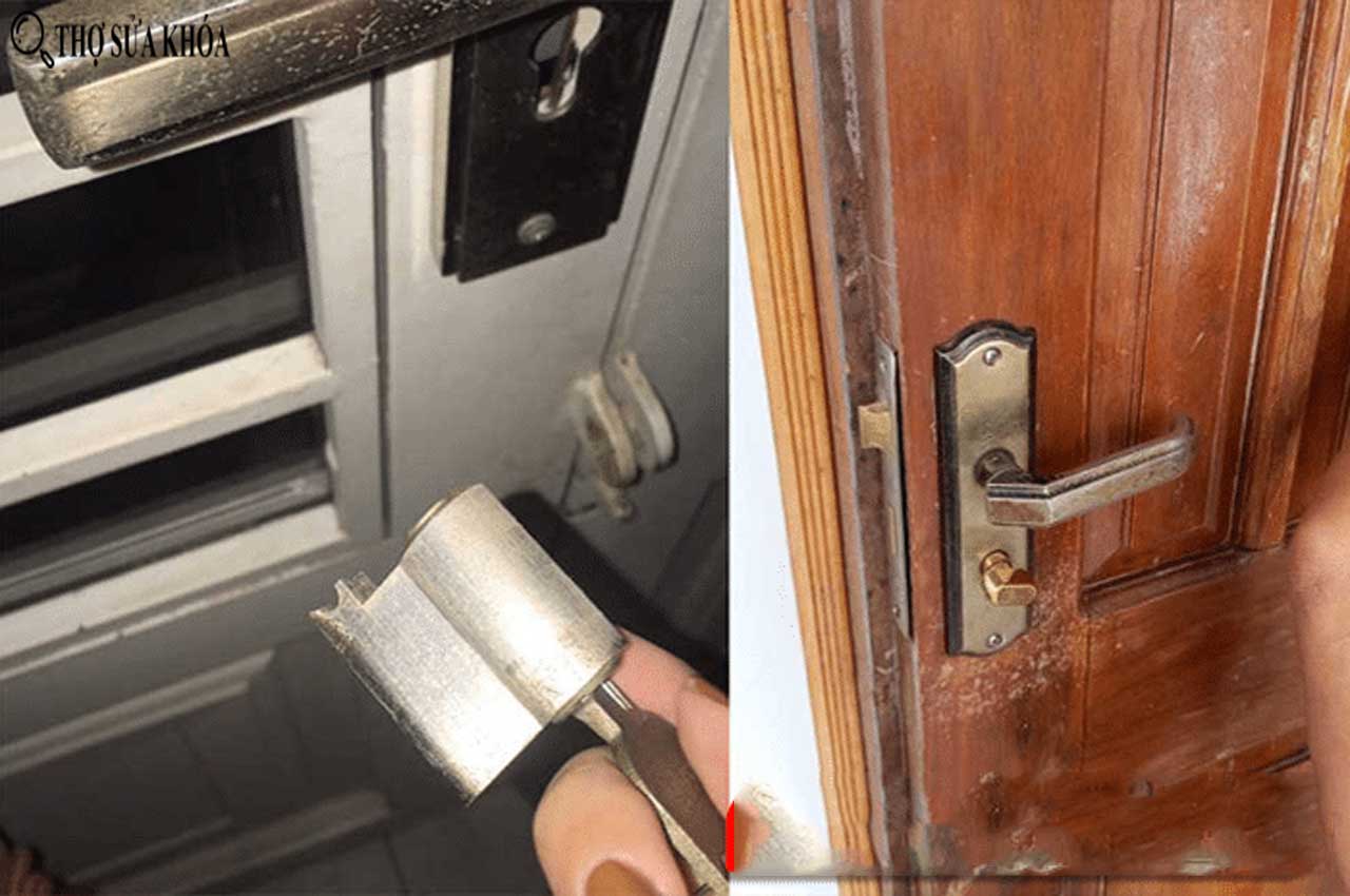 Các trường hợp cần thay ổ khóa cửa tay gạt