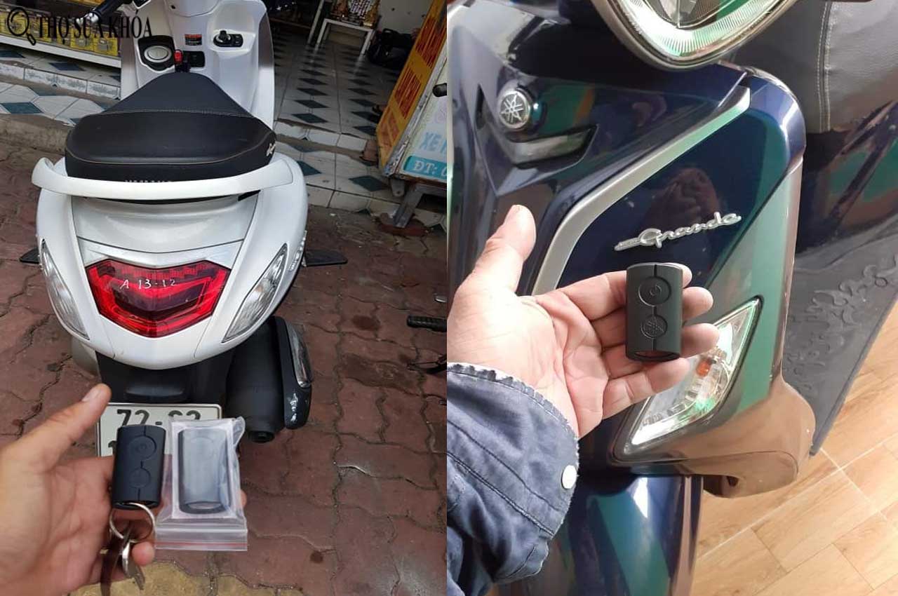 Cách mở khóa Xe Grande