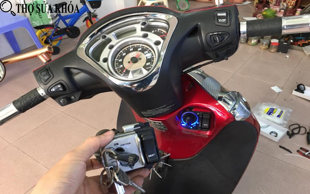 Ổ khóa cổ Sh mode bị kẹt