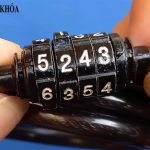 Cách mở ổ khóa số 4 vòng