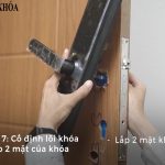 Cách lắp khóa điện tử Việt Tiệp