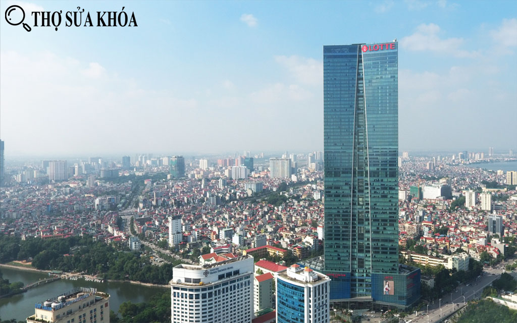 thợ sửa khóa tại Lotte Ba Đình